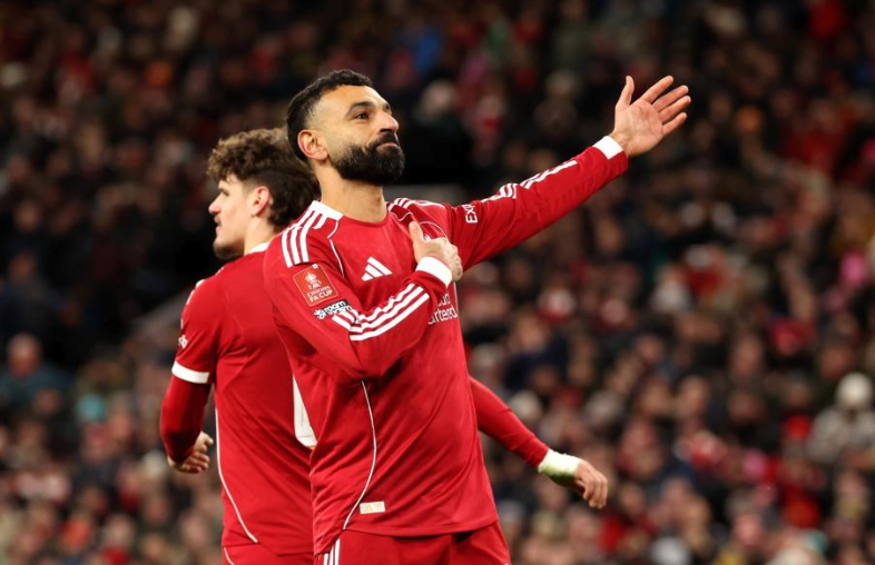 足总杯-萨拉赫传射建功 利物浦3-1布赖顿晋级16强