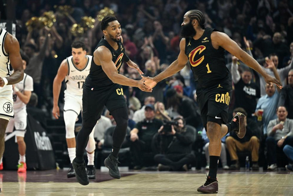 米切尔17+5哈登16+5+9 骑士大胜篮网喜迎六连胜